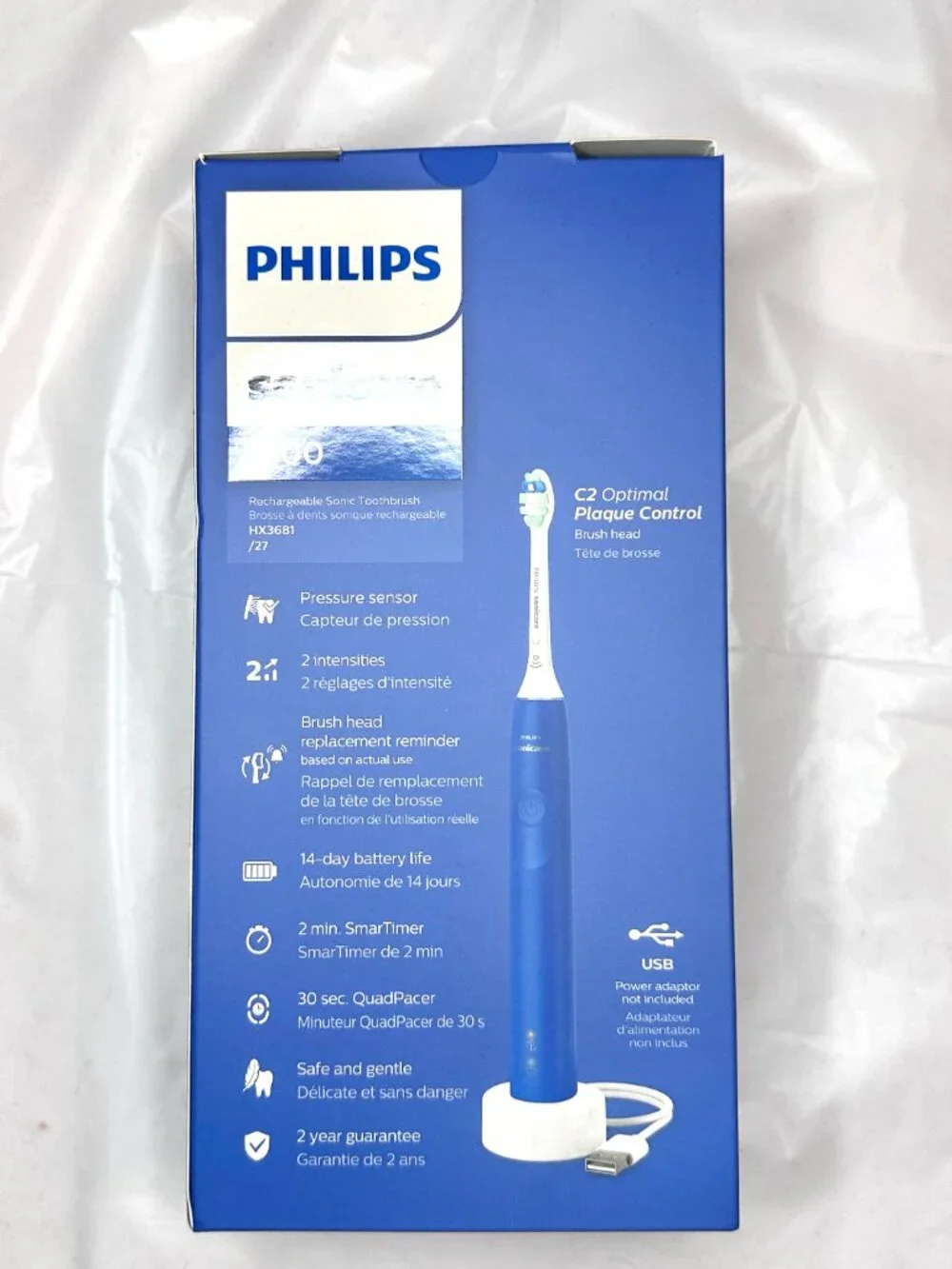 Philips Sonicare 4100 Sonic Rechargeable Electric Toothbrush Factory Sealed Box